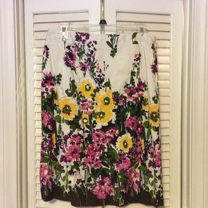 Floral skirt